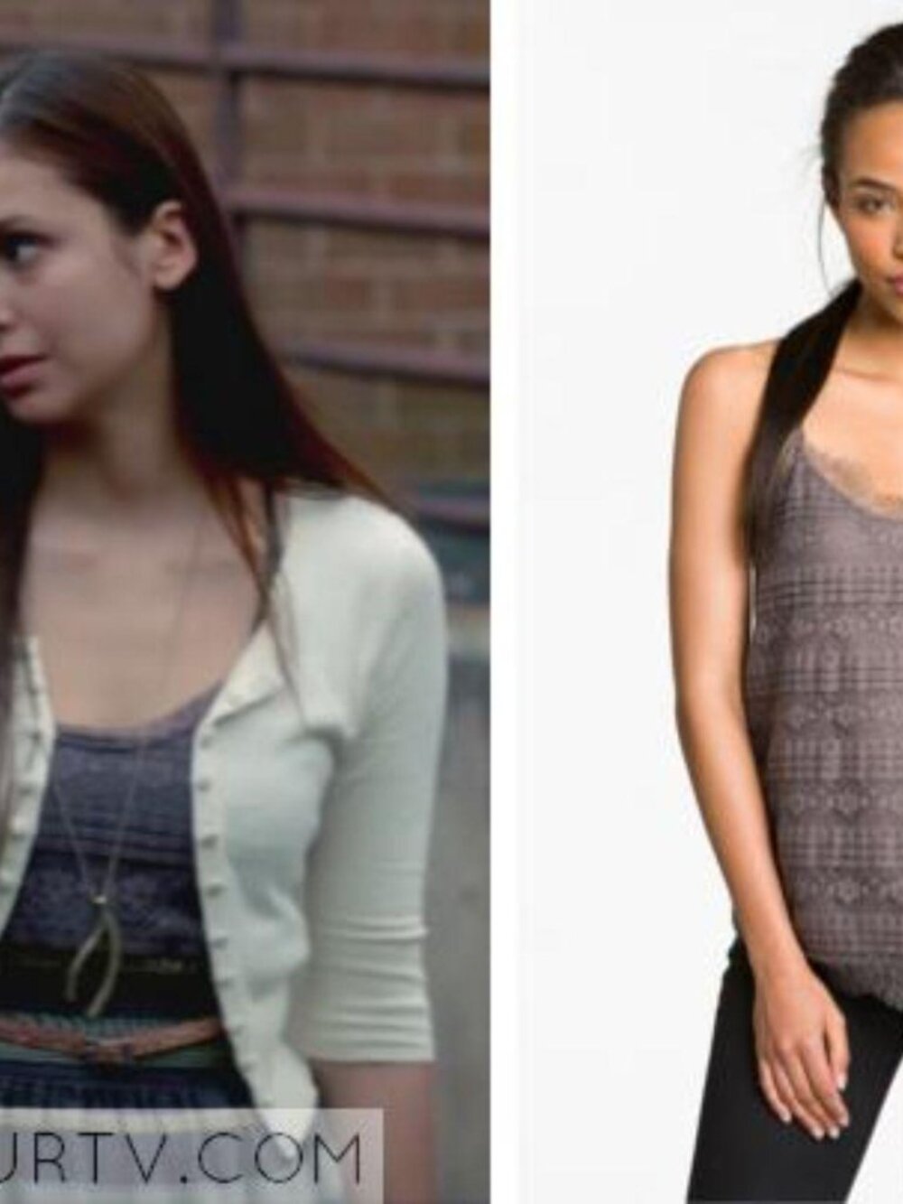 Joie Bruna Lace Cami Tank Top